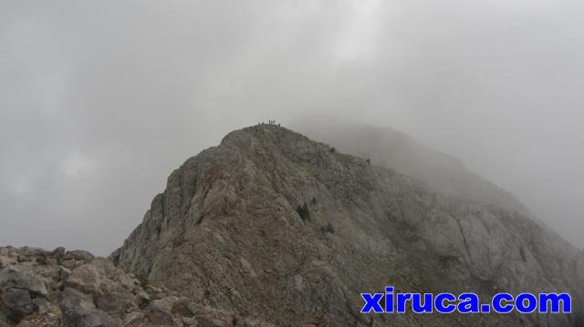 Niebla en el Pollegó Superior