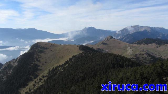 Serra d'Ensija, Pedraforca y Serra del Cadí