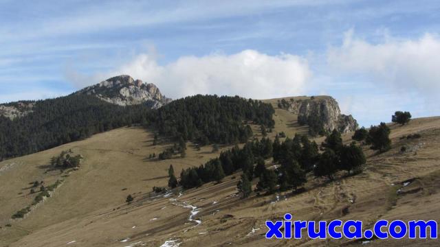 Penyes Altes desde el Pla de Moixeró