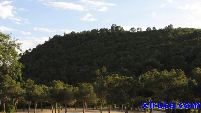 Puig d'Olorda desde la Santa Creu d'Olorda