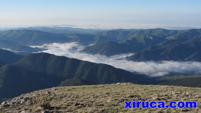 Mar de nubes desde el Tossal de Rus