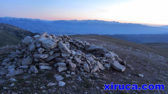 Vivac en la cima del Puigllançada