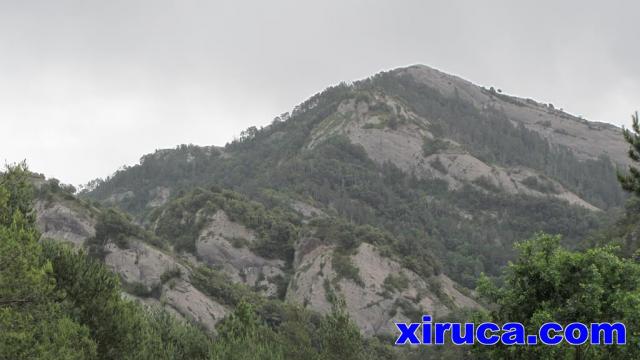 Salga Aguda desde Collet de la Serra