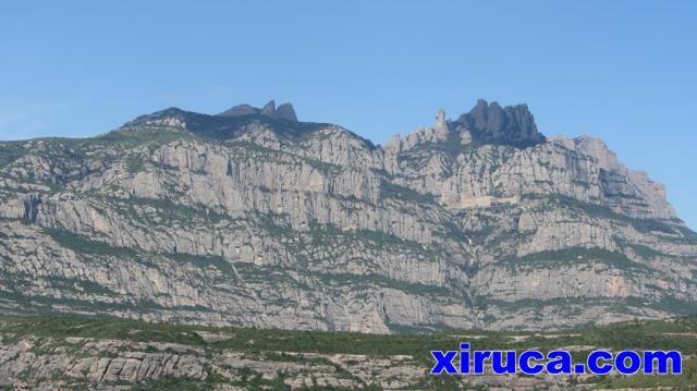 Montserrat desde Sant Salvador de Les Espases