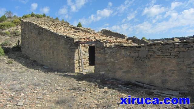 Corral en el cordal del Peñarroya