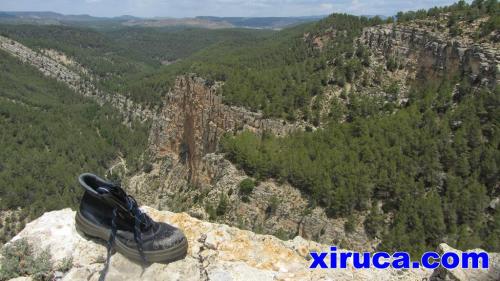 Xiruca en las Peñas de Santa María