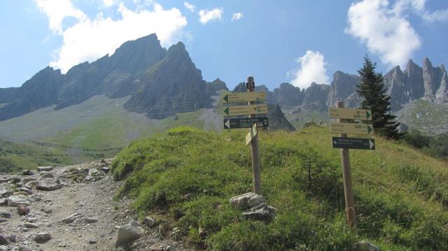 Indicaciones al Col du Bonhomme