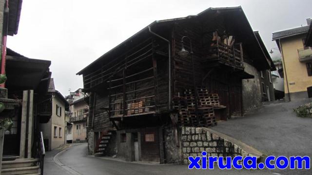 Casa de madera en Orsières