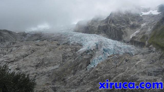 Festival de colores en el Glacier du Trient