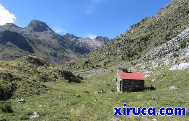 Valle del Ara desde Cabaña del Cerbillonar