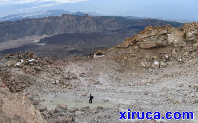 En la cima del Teide