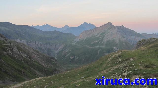 Vista al Sur Oeste desde el Col du Bonhomme