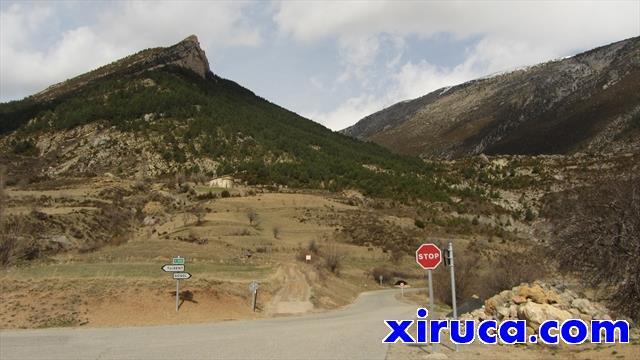 El Cadinell desde Josa de Cadí