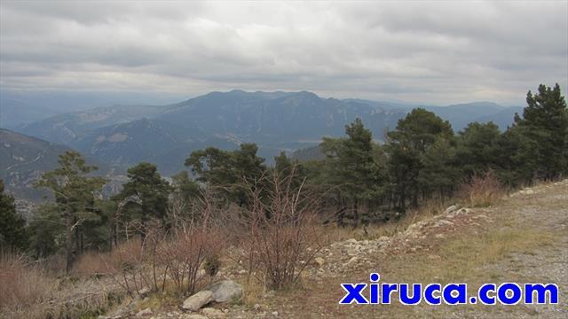 Serra dels Lladres desde La Figuerassa