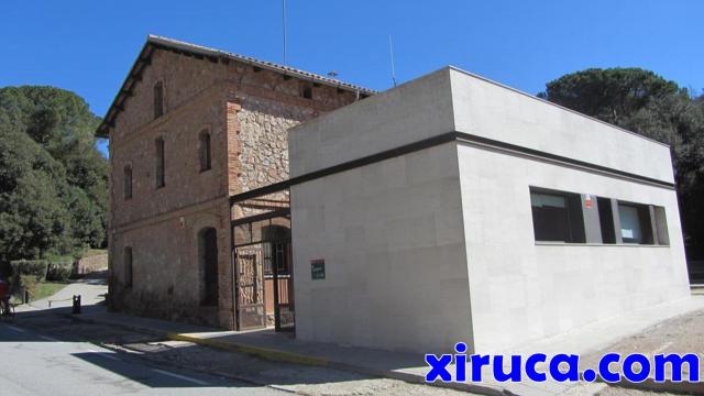 Punto de información del Parc Natural de Sant Llorenç del Munt