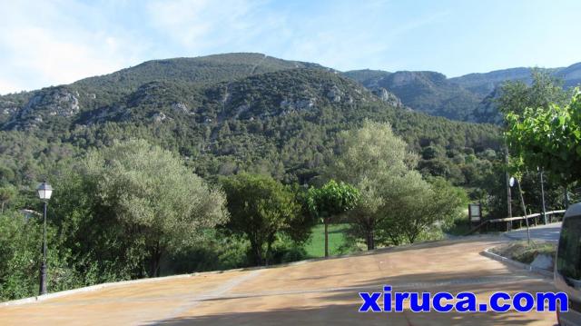 Mirada a El Mont desde Beuda