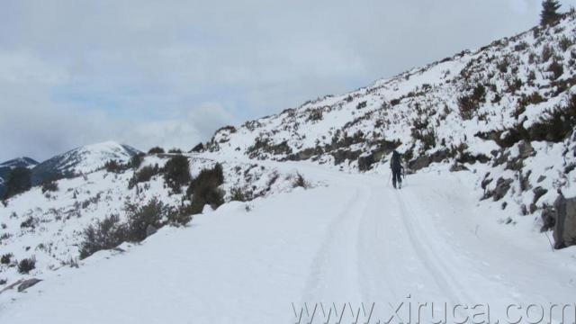 Pista en su tramo inicial