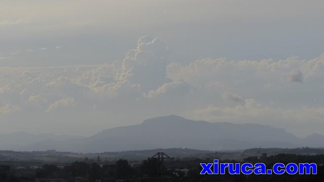 Nubes en La Mola