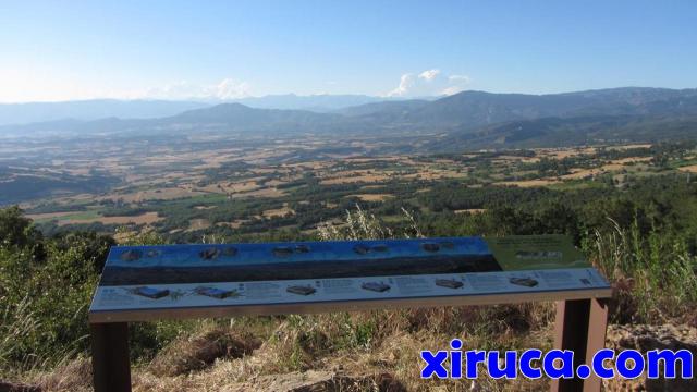 Panorámica desde el Coll de Comiols