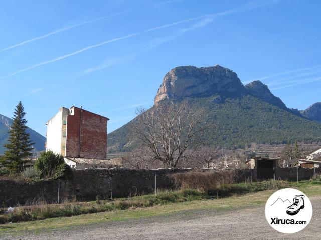 Santa Fe desde las afueras de Organyà