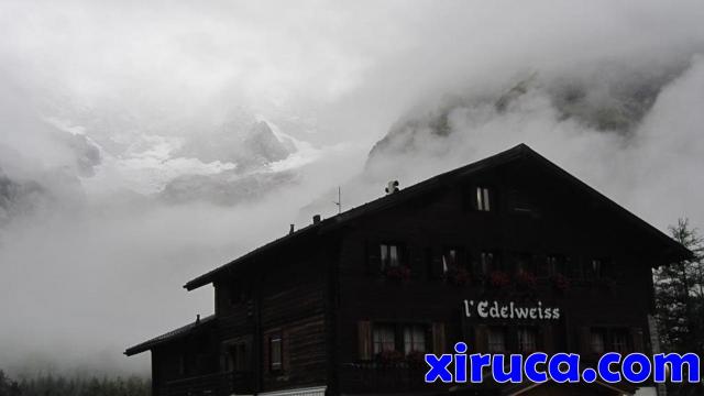 Glacier de l'A Neuve desde Hotel Edelweiss