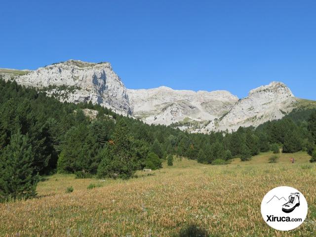 Sierra de Las Sucas desde cerca del refugio